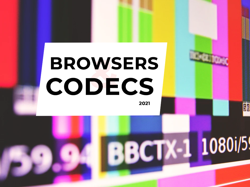 Browsers and codecs in 2021