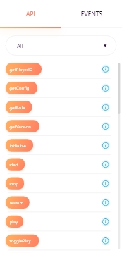 storm api list