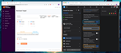 Select the "Advanced Settings" option. In the Storm Cloud panel, choose "Facebook" as the type, and then in the URL field, we combine "Server URL" with "Stream key".