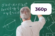 E-learning image in 360p resolution